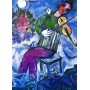 Mėlynasis smuikininkas Marc Chagall 1000